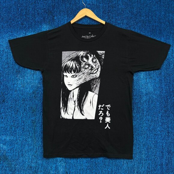 Junji Ito Uzumaki Azami Kurotani Horror T-Shirt Size Medium - Picture 1 of 4